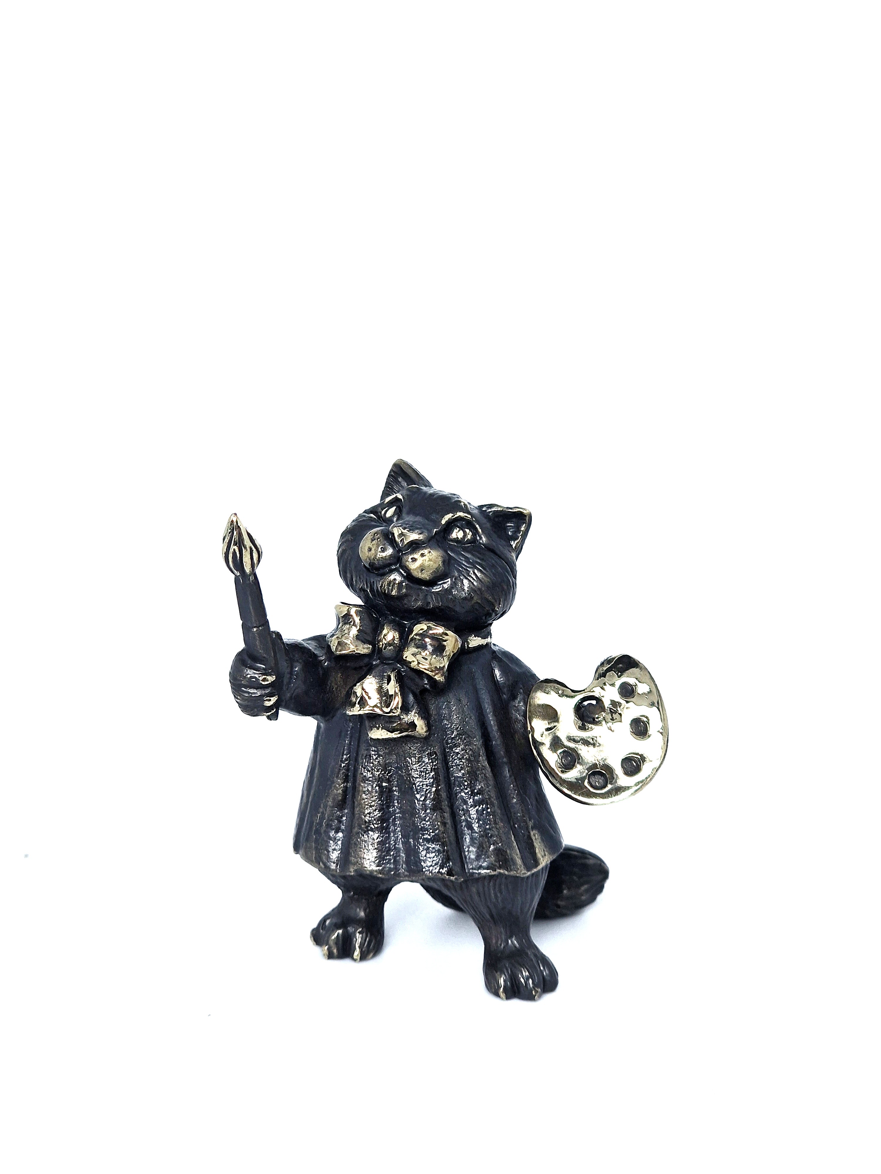 Кот-художник